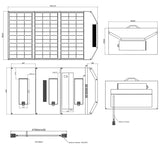 WATTSTUNDE® SOLA EASE 200 WP SUNFOLDER SOLARTASCHE