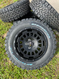 Twin-Monotube-Felgensatz mit BF-Goodrich All-Terrain Reifen