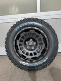 Twin-Monotube-Felgensatz mit BF-Goodrich All-Terrain Reifen