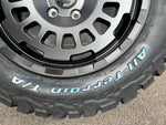 Twin-Monotube-Felgensatz mit BF-Goodrich All-Terrain Reifen