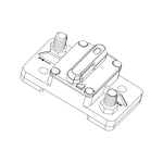 Sicherungsautomat mit Resetschalter M6 (1/4") 30A & 50A